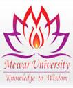 Mewar University (MU), Admission Open 2018